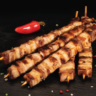 10 бр. Свински шишчета