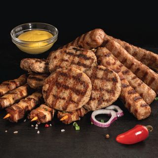 5бр Кебапчета и 5бр Кюфтета (600г)