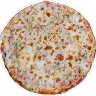 Фамилна пица Шунка и топено сирене (1200гр)