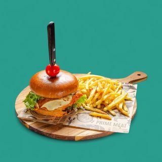 Бургер с панко пиле