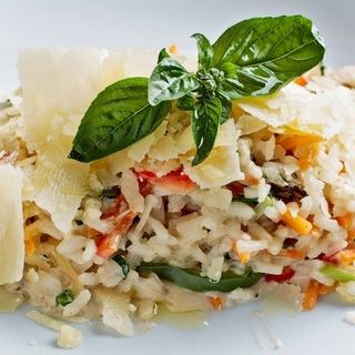 Ризото с пилешко филе и зеленчуци