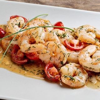 Тигрови скариди на тиган