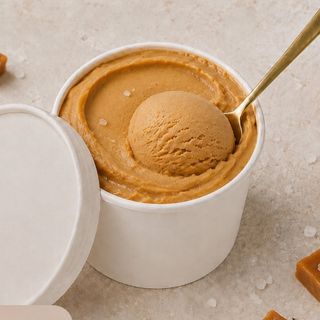 Занаятчийско джелато Солен карамел, 250 гр