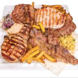 40.Плато вкусотии от късове месо (1600г)