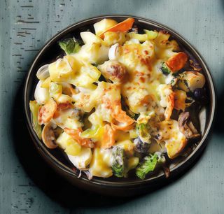 Зеленчуци с 4 вида сирена