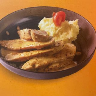 Пиле медена горчица