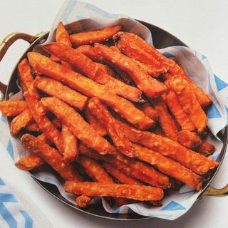 Хрупкави сладки картофи