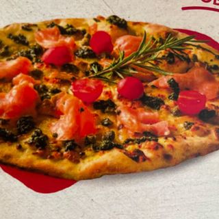 Пица Долче Вита със сьомга