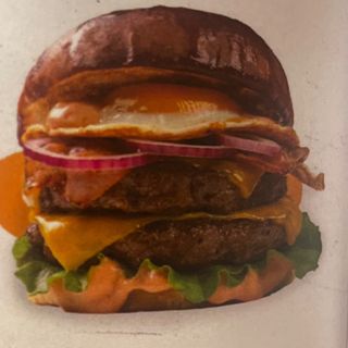 Raffy двоен бургер с яйце