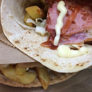 Арабска питка пушено свинско (350г)