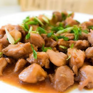 Ново! Пилешки късчета с терияки сос