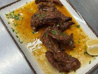 Свински дроб пържен (200г)