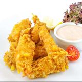 1 Пилешки хапки с корнфлейкс и млечен сос 0,300 г