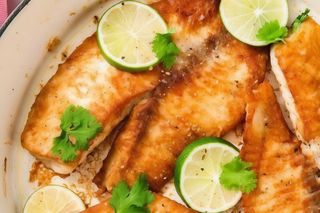 Тилапия филе с резан лимон