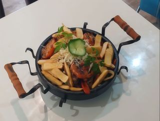 Сач със свинско месо