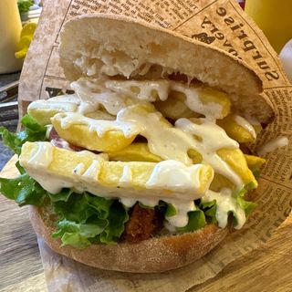 Пилешки бургер