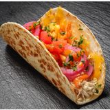 1бр. Такос с Дърпано Пилешко (130г)