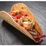 1бр. Такос със Скариди и Гуакамоле (130г)