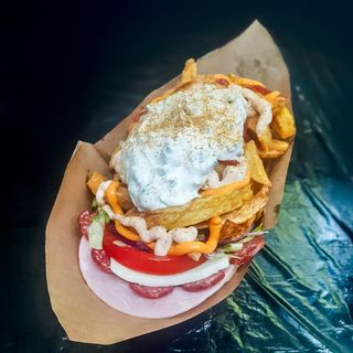 Джоб-тостер с пилешка пържола