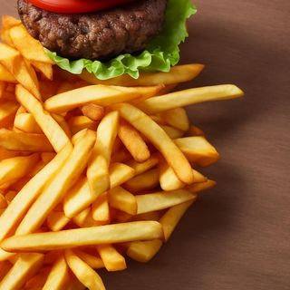 Телешки бургер + Cola кен