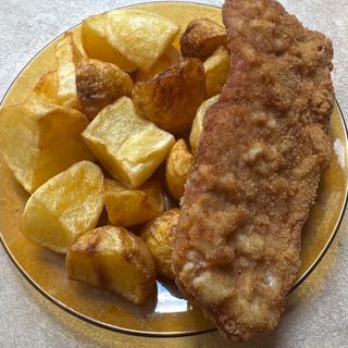 Виенски шницел с гарнитура (350гр)