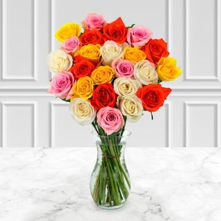 21 рози микс