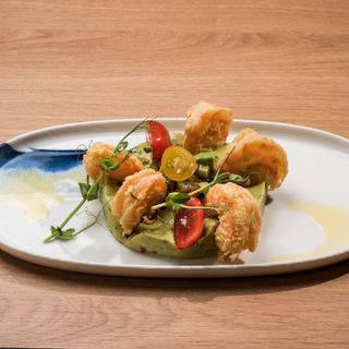 Гуакамоле с хрупкави скариди(220г)