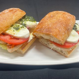 Чабата с пилешко филе