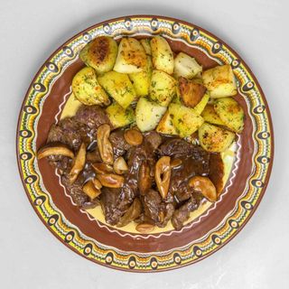 Телешко бон филе с манатарки (350г)