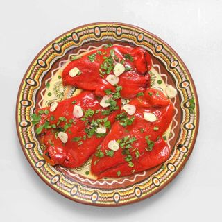 Печени чушки в марината (300г)