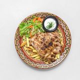 Пилешка пържола по Тракийски (400г)