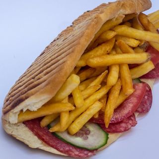 Голям тостер с чоризо