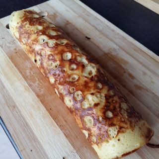 Катма с чоризо  и кашкавал 