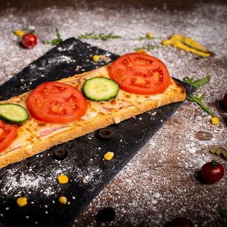 Принцеса със пилешко филе и кашкавал