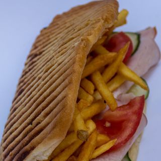 Среден тостер с шунка