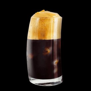 Черно фрапе с карамел 400мл.