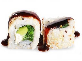 Филаделфия Гома уакаме и унаги сос - 4бр / 110гр