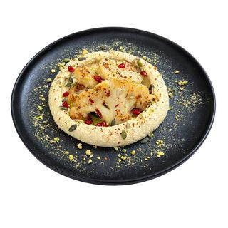 Карфиол на тиган с Хомос,300гр