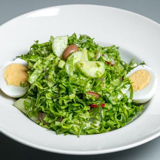 Зелена салата с яйце / Green salad with egg (350г)