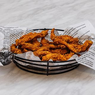 NEW Хрупкави пилешки пръчици  (350 г)