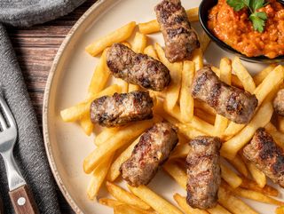 Мини кебапчета на грил