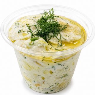 Пържени тиквички с кисело мляко (250гр)