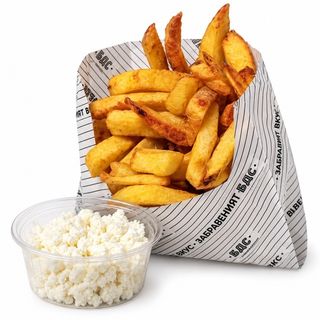 Пържени картофи със сирене