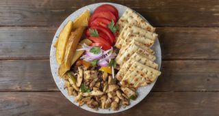 Гирос порция пилешки (750гр)