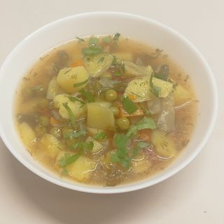 Градинарска зеленчукова супа  (350г)