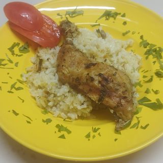 Пиле с ориз (350г)