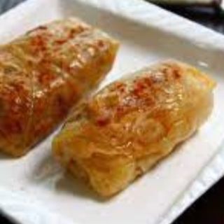 Сарми от кисело зеле с боб 