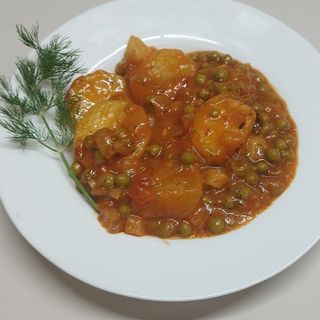 Картофи с грах БЕЗ ОЛИО (350г)