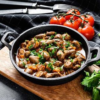 Пилешки жулиени с масло и ароматни билки (300г)