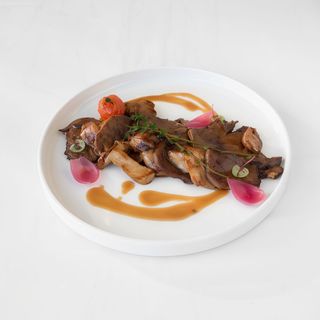 Телешки език с манатарки (250г)